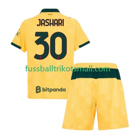 Fußballtrikots AC Mailand Ardon Jashari 30 Kinder 2025-2026 Kurzarm 3rd trikot kaufen
